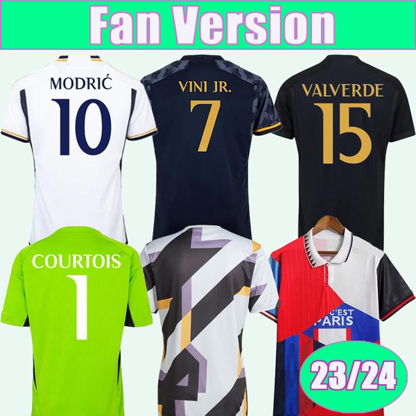 23 24 modric vini jr. mens soccer jerseys camavinga tchouameni camavinga valverde kroos alaba rodrygo home away joint edition football shirt, Black;yellow
23 24 modric vini jr. mens soccer jerseys camavinga tchouameni camavinga valverde kroos alaba rodrygo home away joint edition football shirt, Black;yellow