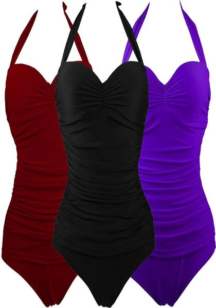 women039s swimwear summer one piece halter swimsuits solid monokini high waist backless beach style swimsuit plus sizes yy2863950, White;black
women039s swimwear summer one piece halter swimsuits solid monokini high waist backless beach style swimsuit plus sizes yy2863950, White;black