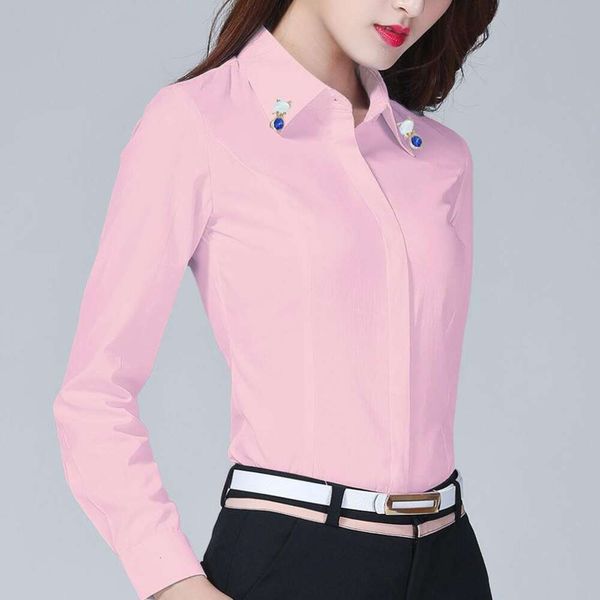 womens blouse long sleeves blouses slim fit female students youth white inch business season pure color sky blue
womens blouse long sleeves blouses slim fit female students youth white inch business season pure color sky blue