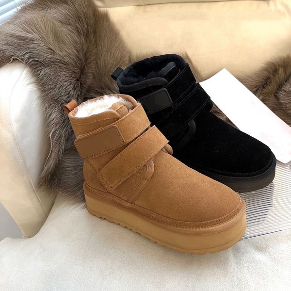 w neumel platform hook&loop designer boots f23 women ladies thick bottom fur furry u australia wgg snow chestnut black sheepskin shearling f
w neumel platform hook&loop designer boots f23 women ladies thick bottom fur furry u australia wgg snow chestnut black sheepskin shearling f