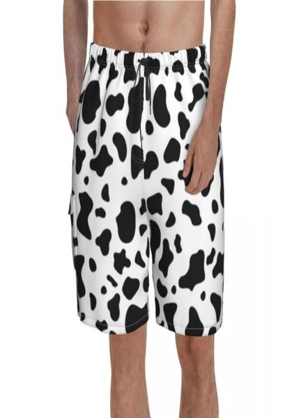 men039s shorts black white cow print board trendy pattern spots animal man comfortable beach short pants design large size trun8294015, White;black
men039s shorts black white cow print board trendy pattern spots animal man comfortable beach short pants design large size trun8294015, White;black