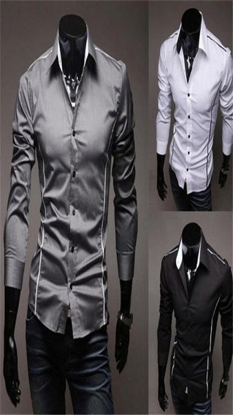 new fashion mens fashion stylish cool casual dress shirt muscle fit shirts 3 colors 5 sizes2419984, White;black
new fashion mens fashion stylish cool casual dress shirt muscle fit shirts 3 colors 5 sizes2419984, White;black