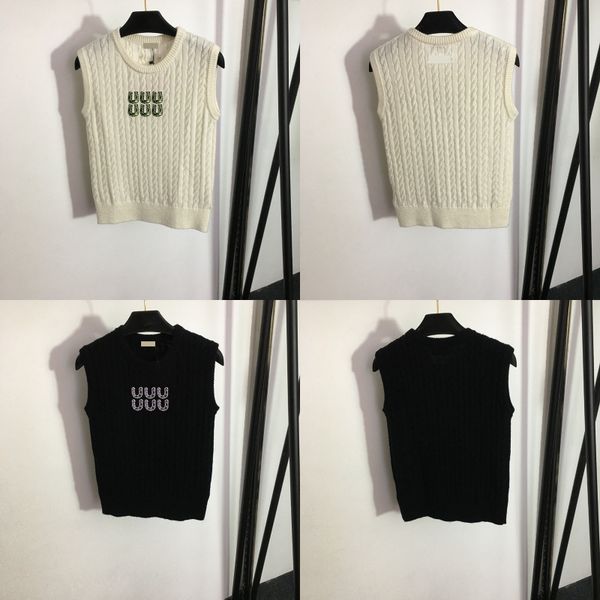 luxury women knitted vest woman knits t shirt sleevelss bottoming tanks lettes on chest design tank, Black
luxury women knitted vest woman knits t shirt sleevelss bottoming tanks lettes on chest design tank, Black