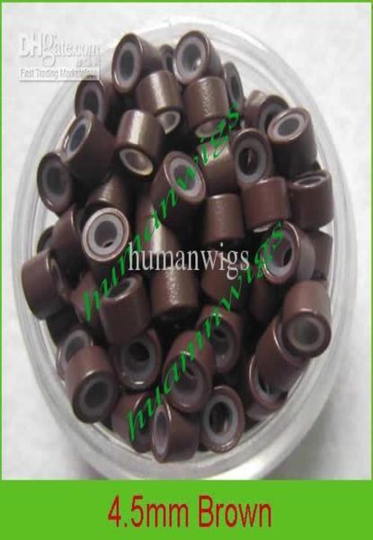 45mm silicone micro ring links for hair extensionshair extension toolsbrown5000pcs mix color3460856, Black
45mm silicone micro ring links for hair extensionshair extension toolsbrown5000pcs mix color3460856, Black