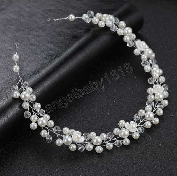 pearl hairbands wedding tiaras hair jewelry fashion bead flower headband charm bride crown charm princess hair jewelry for women, Slivery;white
pearl hairbands wedding tiaras hair jewelry fashion bead flower headband charm bride crown charm princess hair jewelry for women, Slivery;white