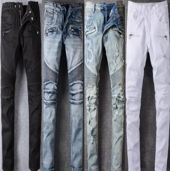 men distressed ripped skinny biker jeans slim fit motorcycle biker denim for pants hip hop 28409636074, Blue
men distressed ripped skinny biker jeans slim fit motorcycle biker denim for pants hip hop 28409636074, Blue