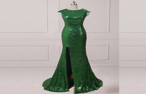 bling bling emerald green sequined dress jewel neck capped sleeveless mermaid elegant evening dress with split prom gowns sweep tr4455196, Black;red
bling bling emerald green sequined dress jewel neck capped sleeveless mermaid elegant evening dress with split prom gowns sweep tr4455196, Black;red