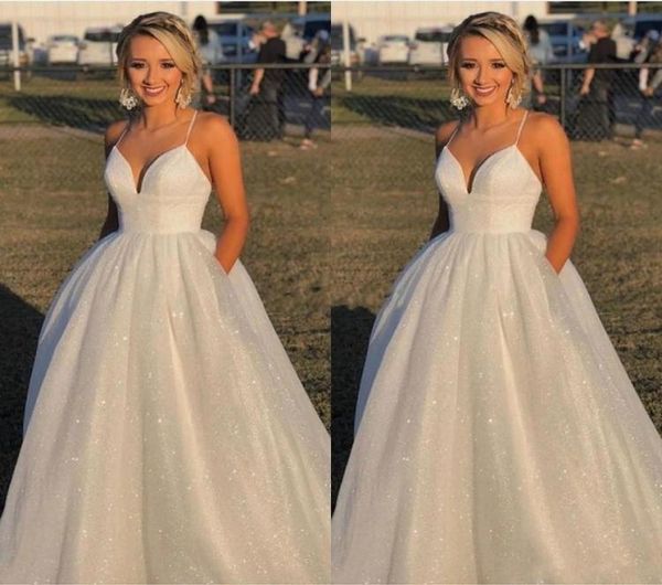 beach bohemian simple shiny plus size a line wedding dress bridal gowns spaghetti straps vneck sweep train country style with poc9605395, White
beach bohemian simple shiny plus size a line wedding dress bridal gowns spaghetti straps vneck sweep train country style with poc9605395, White