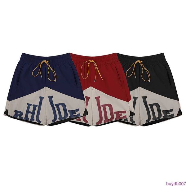 xnna men's shorts ins fashion rhude contrast panel printed drawstring basketball casual mesh 5/4 large, White;black
xnna men's shorts ins fashion rhude contrast panel printed drawstring basketball casual mesh 5/4 large, White;black