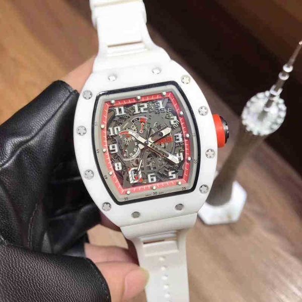 watches wristwatch luxury richa milles designer ceramic hollow out men's automatic mechanical watch luminous calendar fashion tape pers
watches wristwatch luxury richa milles designer ceramic hollow out men's automatic mechanical watch luminous calendar fashion tape pers
