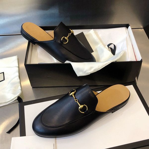 women loafers 100% real leather collapsible footwear women shoes size 35-43 printed metal round toe loafers mules, Black
women loafers 100% real leather collapsible footwear women shoes size 35-43 printed metal round toe loafers mules, Black