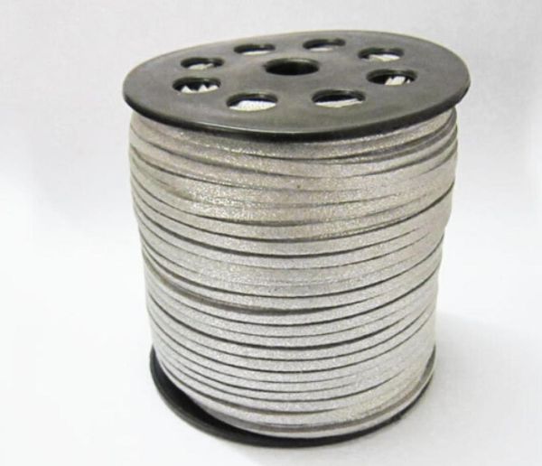 metallic silver suede leather cord faux suede cord 100 yard 3x15mm imitation leather strips thread2570374, White;red
metallic silver suede leather cord faux suede cord 100 yard 3x15mm imitation leather strips thread2570374, White;red