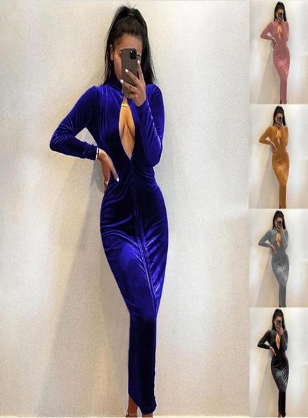 casual dresses spring autumn women fashion highneck with button velvet maxi dress ladies hollow out party club bodycon vesti1351265, Black;gray
casual dresses spring autumn women fashion highneck with button velvet maxi dress ladies hollow out party club bodycon vesti1351265, Black;gray