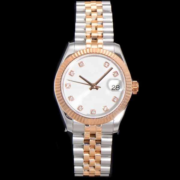 couple watch 41mm men's 36mm women's watch automatic mechanical movement watch all stainless steel watch sapphire glass waterproof, Slivery;brown
couple watch 41mm men's 36mm women's watch automatic mechanical movement watch all stainless steel watch sapphire glass waterproof, Slivery;brown