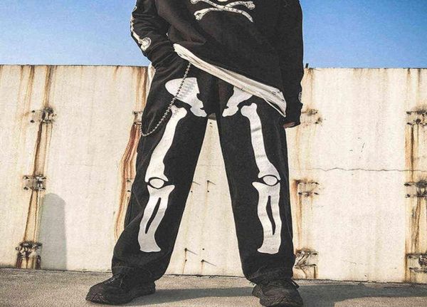 men skeleton oversized black jeans pants 2021 denim mens streetwear hip hop harem pants high wasit denim pants overalls g01041661688, Blue
men skeleton oversized black jeans pants 2021 denim mens streetwear hip hop harem pants high wasit denim pants overalls g01041661688, Blue