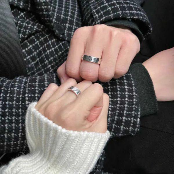 band ring promise designer atmospheric for men and women jewelry skeleton gift chrome heart mosant cuban link, Silver
band ring promise designer atmospheric for men and women jewelry skeleton gift chrome heart mosant cuban link, Silver