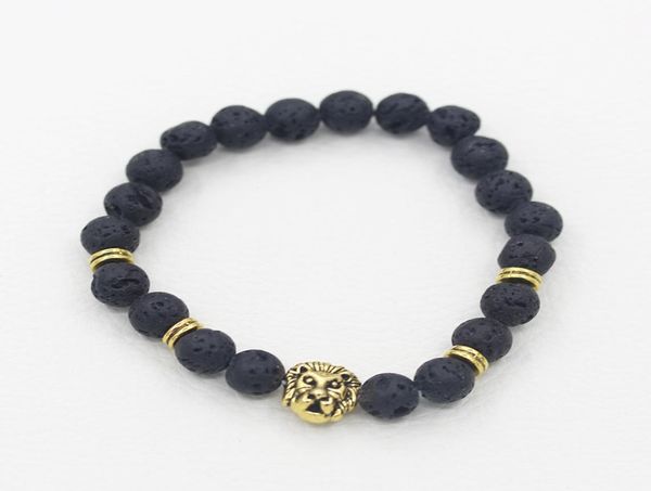natural stone men bracelets lava gold silver leopard lion head beaded bracelet for anniversary gift bangle jewelry8527581, Black
natural stone men bracelets lava gold silver leopard lion head beaded bracelet for anniversary gift bangle jewelry8527581, Black