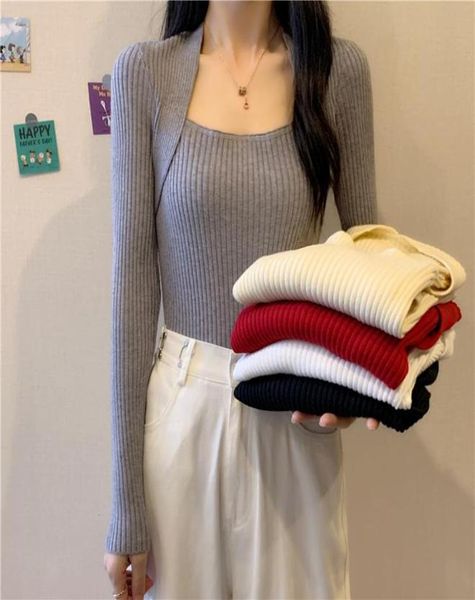 women039s sweaters 2021 covering yarn women autumn winter female slim pullover knitted jumper soft warm pull5208568, White;black
women039s sweaters 2021 covering yarn women autumn winter female slim pullover knitted jumper soft warm pull5208568, White;black