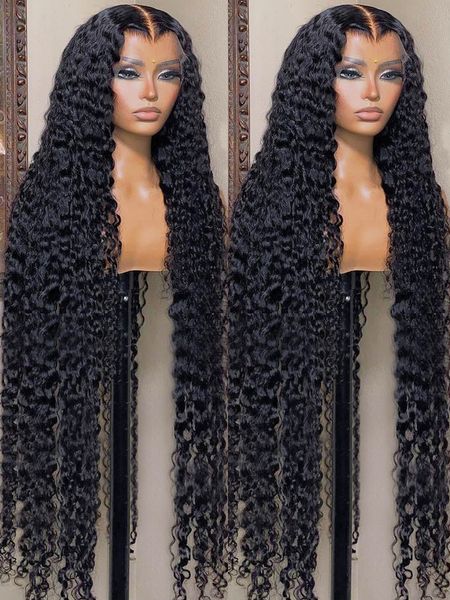 40 Inch Curly 13x4 Lace Front Human Hair Wig 220%density Brazilian Wigs for Women Deep Wave 13x6 HD Lace Frontal Wig Human Hair Pre Plucked, Light brown
40 Inch Curly 13x4 Lace Front Human Hair Wig 220%density Brazilian Wigs for Women Deep Wave 13x6 HD Lace Frontal Wig Human Hair Pre Plucked, Light brown