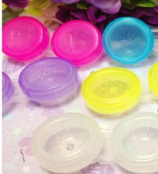 160pcs whole contact lens case transparent or colorful0124592421 
160pcs whole contact lens case transparent or colorful0124592421