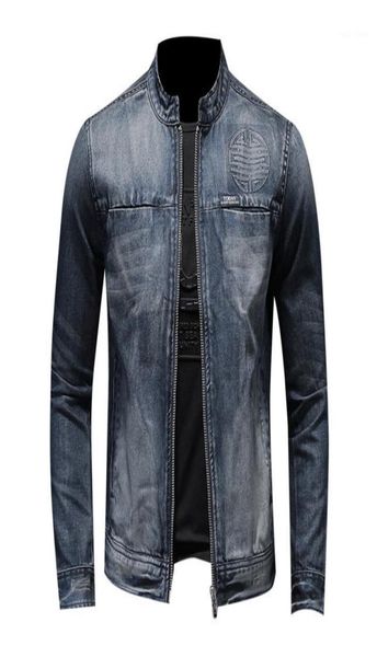winter 2020 denim jackets men vintage business casual stand collar streetwear jean jacket coat male baseball coats14196392, Black;brown
winter 2020 denim jackets men vintage business casual stand collar streetwear jean jacket coat male baseball coats14196392, Black;brown