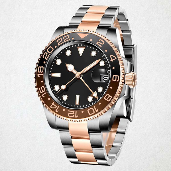 mens watch automatic mechanical watch 40mm all stainless steel folding buckle swimming sapphire super bright fashion watch customization, Slivery;brown
mens watch automatic mechanical watch 40mm all stainless steel folding buckle swimming sapphire super bright fashion watch customization, Slivery;brown