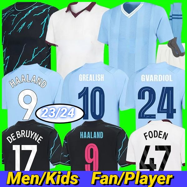 haaland soccer jerseys 23 24 gvardiol de bruyne mans grealish foden 2023 2024 cities special third football shirt men kids kit sets alvarez, Black;yellow
haaland soccer jerseys 23 24 gvardiol de bruyne mans grealish foden 2023 2024 cities special third football shirt men kids kit sets alvarez, Black;yellow