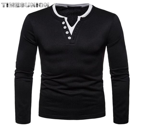 mens fashion 2020 collar mens t shirts long sleeves solid color cotton tshirt homme3510438, White;black
mens fashion 2020 collar mens t shirts long sleeves solid color cotton tshirt homme3510438, White;black