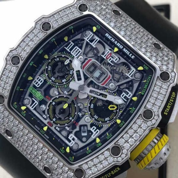 richardmille tourbillon automatic mechanical quartz wristwatches wrist watches rm1103 white gold original diamond set fashion leisure sports
richardmille tourbillon automatic mechanical quartz wristwatches wrist watches rm1103 white gold original diamond set fashion leisure sports