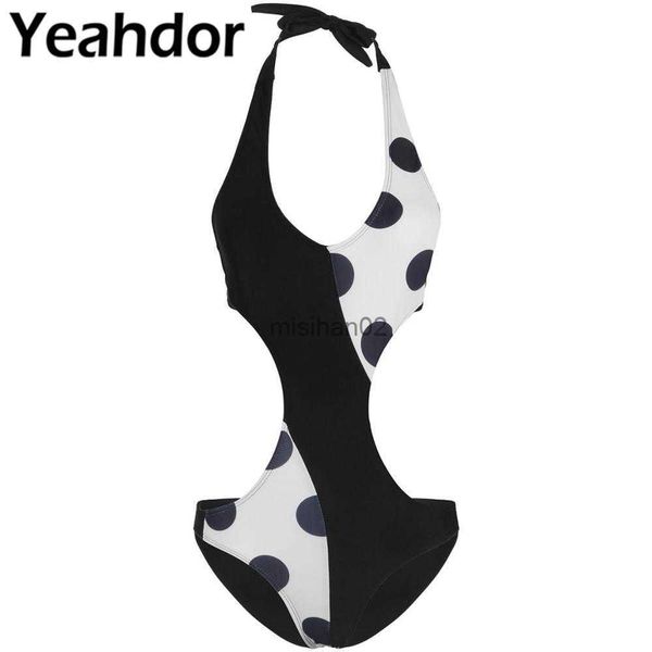 women's jumpsuits rompers womens polka dot fashion bodysuits female swimsuits one-piece halter neck backless padded push up swimsuit be, Black;white
women's jumpsuits rompers womens polka dot fashion bodysuits female swimsuits one-piece halter neck backless padded push up swimsuit be, Black;white