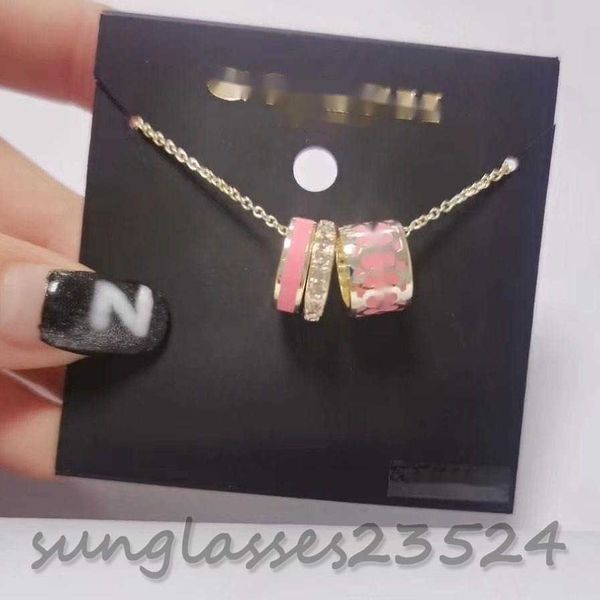 coa-6 black gold three-ring three-piece necklace c does not fade light luxury striped necklace, Silver
coa-6 black gold three-ring three-piece necklace c does not fade light luxury striped necklace, Silver