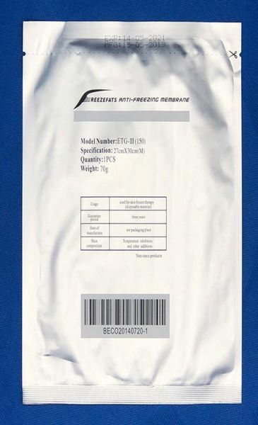 test 50pcs antize membranes for cellulite reduction slimming cryolipolysis machine 2308473
test 50pcs antize membranes for cellulite reduction slimming cryolipolysis machine 2308473