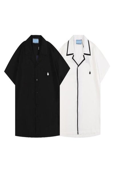 2022 men039s women039s shirt casual brand short blouses classic loose highquality nylon tooling summer 3962830, White;black
2022 men039s women039s shirt casual brand short blouses classic loose highquality nylon tooling summer 3962830, White;black