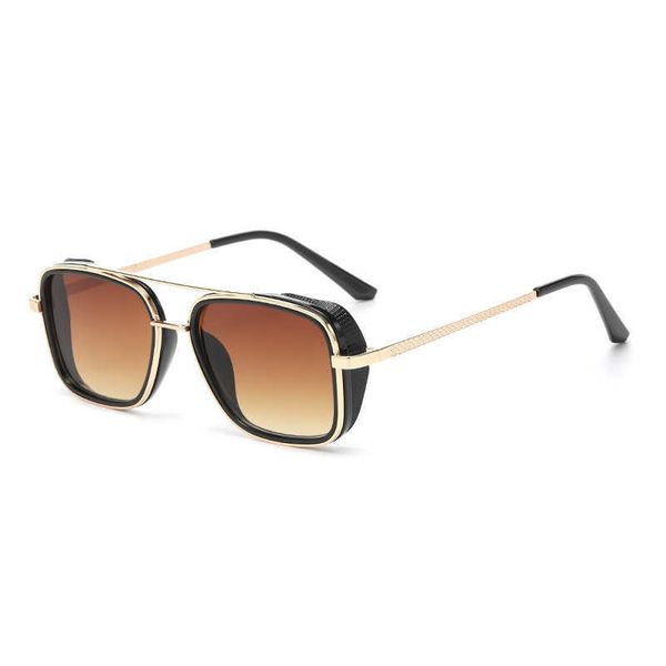 2023 new classic thickened edge double beam punk style for women's fashion uv protection men's metal sunglasses, White;black
2023 new classic thickened edge double beam punk style for women's fashion uv protection men's metal sunglasses, White;black