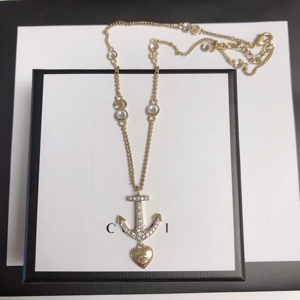 luxury design necklace 18k gold plated stainless steel necklaces choker chain pearl double letter pendant fashion womens wedding jewelry acc, Silver
luxury design necklace 18k gold plated stainless steel necklaces choker chain pearl double letter pendant fashion womens wedding jewelry acc, Silver