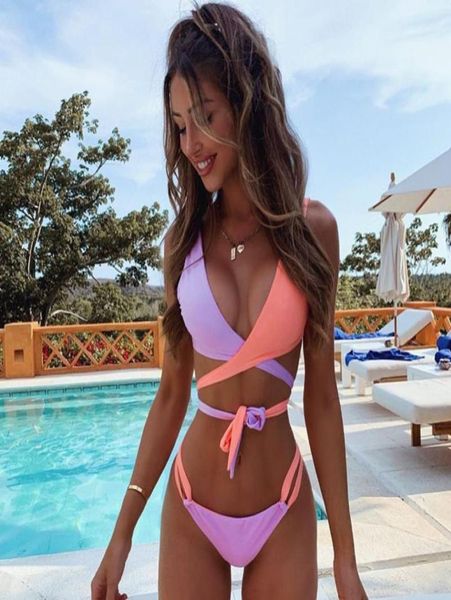 beach bikini europe and america bikini foreign trade color matching bandage split swimsuit crossborder exclusive8778633
beach bikini europe and america bikini foreign trade color matching bandage split swimsuit crossborder exclusive8778633