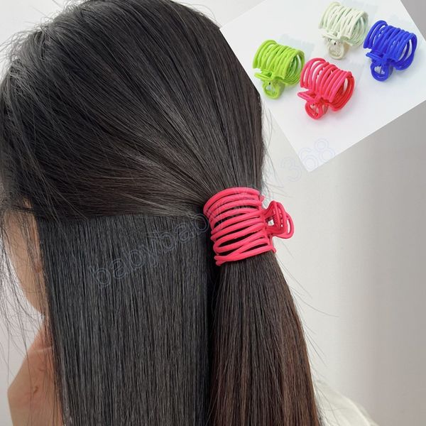 colorful metal ring design hair claws barrettes hairpins girls ponytail holder hair clips ladies hair fixed accessories, Slivery;white
colorful metal ring design hair claws barrettes hairpins girls ponytail holder hair clips ladies hair fixed accessories, Slivery;white