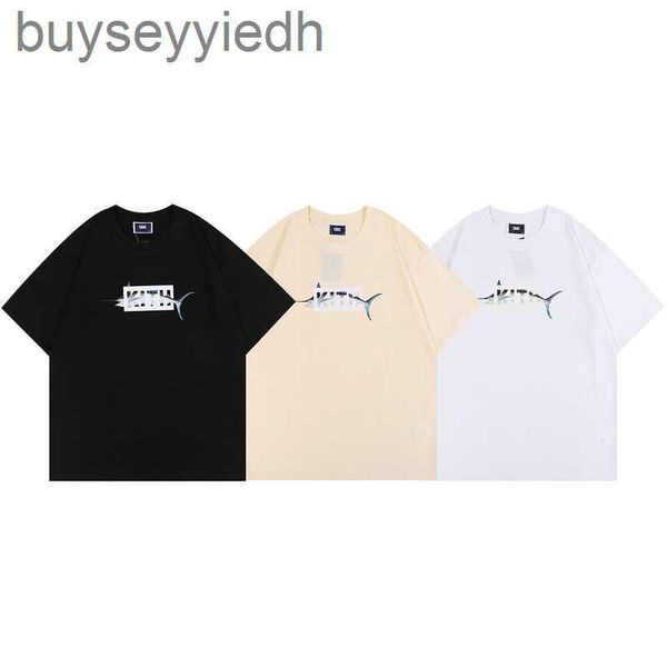 kith's new tuna high-definition print t-shirt is simple and versatile loose half sleeve american fashion couple short sleeve, White;black
kith's new tuna high-definition print t-shirt is simple and versatile loose half sleeve american fashion couple short sleeve, White;black