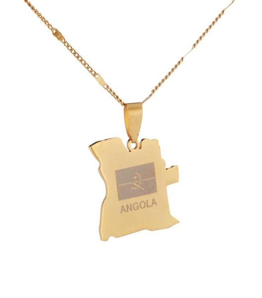 stainless steel angola map pendant necklace gold color women men fashion angolan country maps chain jewelry7910237, Silver
stainless steel angola map pendant necklace gold color women men fashion angolan country maps chain jewelry7910237, Silver