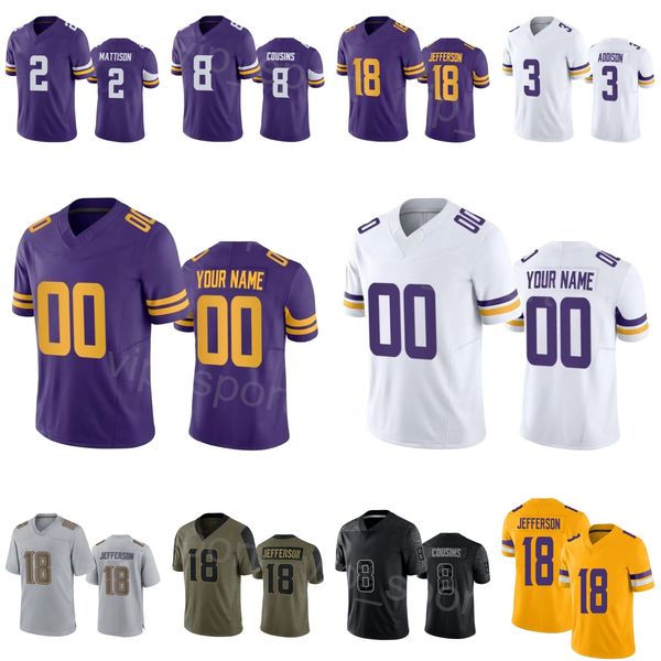custom football 18 justin jefferson jersey 32 ty chandler 3 addison 8 kirk cousins 2 alexander mattison 5 jalen reagor 22 harrison smith sti, Black;red
custom football 18 justin jefferson jersey 32 ty chandler 3 addison 8 kirk cousins 2 alexander mattison 5 jalen reagor 22 harrison smith sti, Black;red