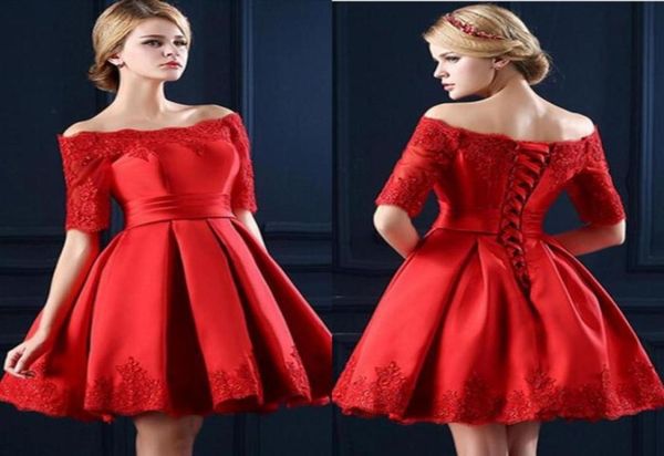 2017 little red satin homecoming dresses a line off shoulder lace appliques pleats mini short prom party gowns celebrity cocktail 3190070, Blue;pink
2017 little red satin homecoming dresses a line off shoulder lace appliques pleats mini short prom party gowns celebrity cocktail 3190070, Blue;pink