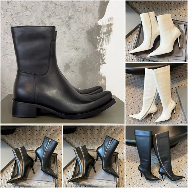 women witch 110mm boot spring autumn style black shiny soft pointed zippered boots luxury designer santiago bootie matte calfskin chelsea le
women witch 110mm boot spring autumn style black shiny soft pointed zippered boots luxury designer santiago bootie matte calfskin chelsea le