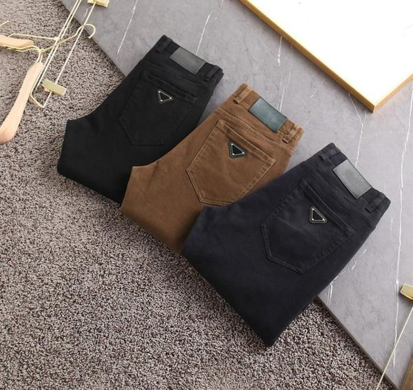 new mens pants luxury solid color design business casual pencil pants autumn and winter brand designer pants5711826, Black 
new mens pants luxury solid color design business casual pencil pants autumn and winter brand designer pants5711826, Black
