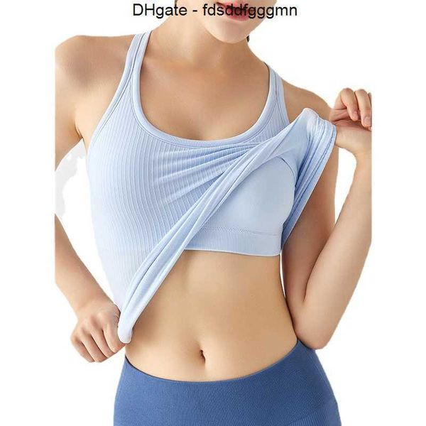 ll summer yoga ebb to street sleeveless backless lu outdoor chest padded nude high waist quick dried sports tank lu yoga outfit lulu men, Black;white
ll summer yoga ebb to street sleeveless backless lu outdoor chest padded nude high waist quick dried sports tank lu yoga outfit lulu men, Black;white