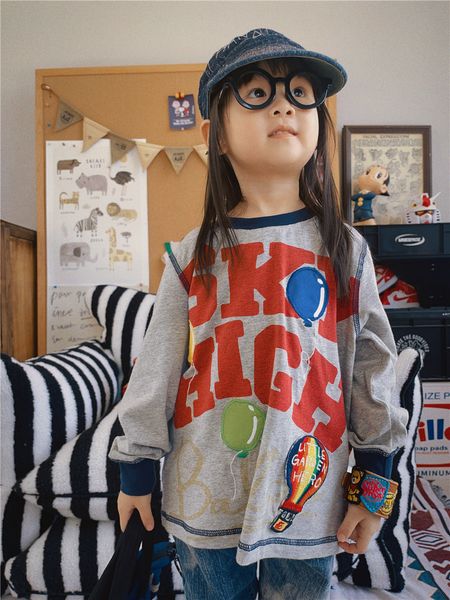 fashion boys cartoon patch embroidery t-shirt kids letter long sleeve casual 2023 autumn children cotton clothing s0344v, Blue
fashion boys cartoon patch embroidery t-shirt kids letter long sleeve casual 2023 autumn children cotton clothing s0344v, Blue