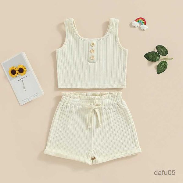 clothing sets kid girls pants suit casual street sleeveless knitting vest + solid color drawstring shorts r230814, White
clothing sets kid girls pants suit casual street sleeveless knitting vest + solid color drawstring shorts r230814, White