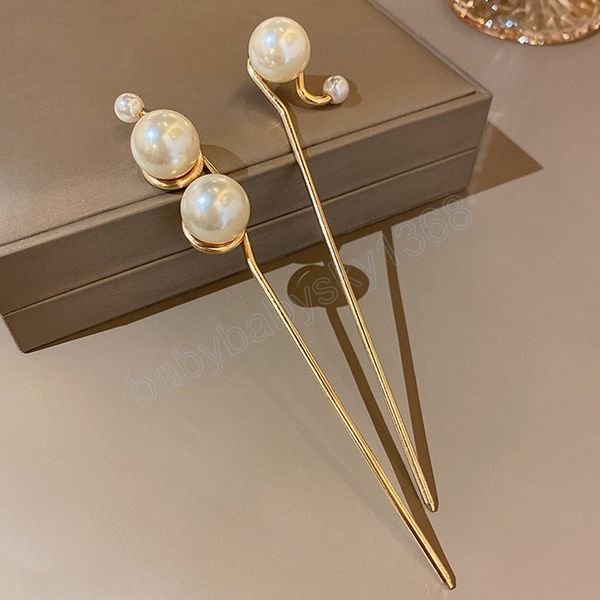 chinese style hairpin hair sticks minimalist big pearl trendy metal hair accessories headwear hairstyle for women jewelry, Slivery;white
chinese style hairpin hair sticks minimalist big pearl trendy metal hair accessories headwear hairstyle for women jewelry, Slivery;white