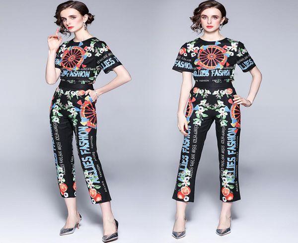 drop whole summer two pieces 2pcs womens ladies casual sets vintage floral print crew neck short sleeve shirt blou6720493, White
drop whole summer two pieces 2pcs womens ladies casual sets vintage floral print crew neck short sleeve shirt blou6720493, White