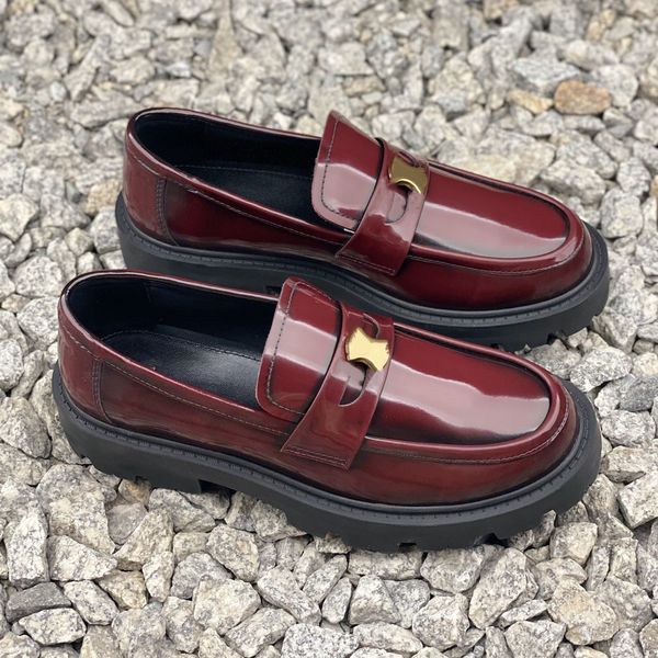 women's triomphe margaret loafer shoes real leather polished bull burgundy black platform sneakers super quality cowhide sandal designe
women's triomphe margaret loafer shoes real leather polished bull burgundy black platform sneakers super quality cowhide sandal designe