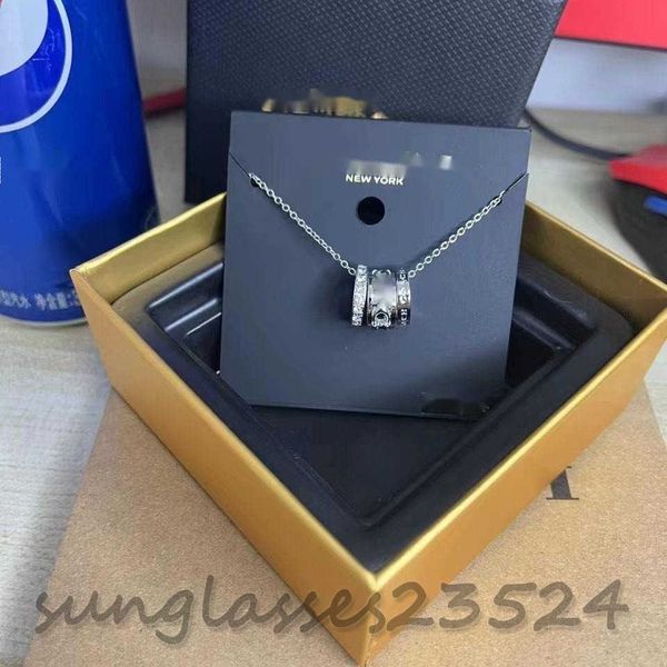 coa-10 black gold three-ring three-piece necklace c does not fade light luxury striped necklace, Silver
coa-10 black gold three-ring three-piece necklace c does not fade light luxury striped necklace, Silver